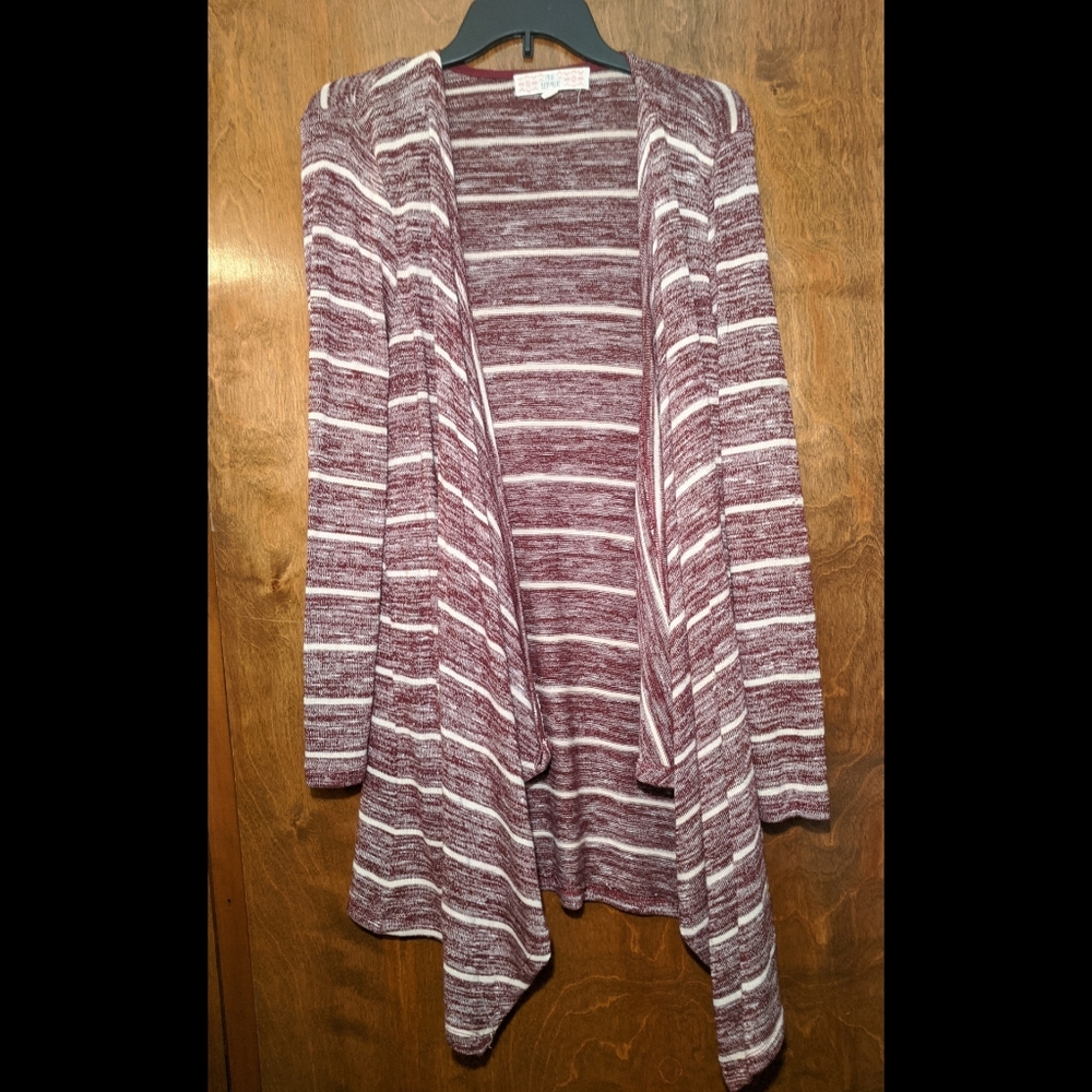 Open front sweater